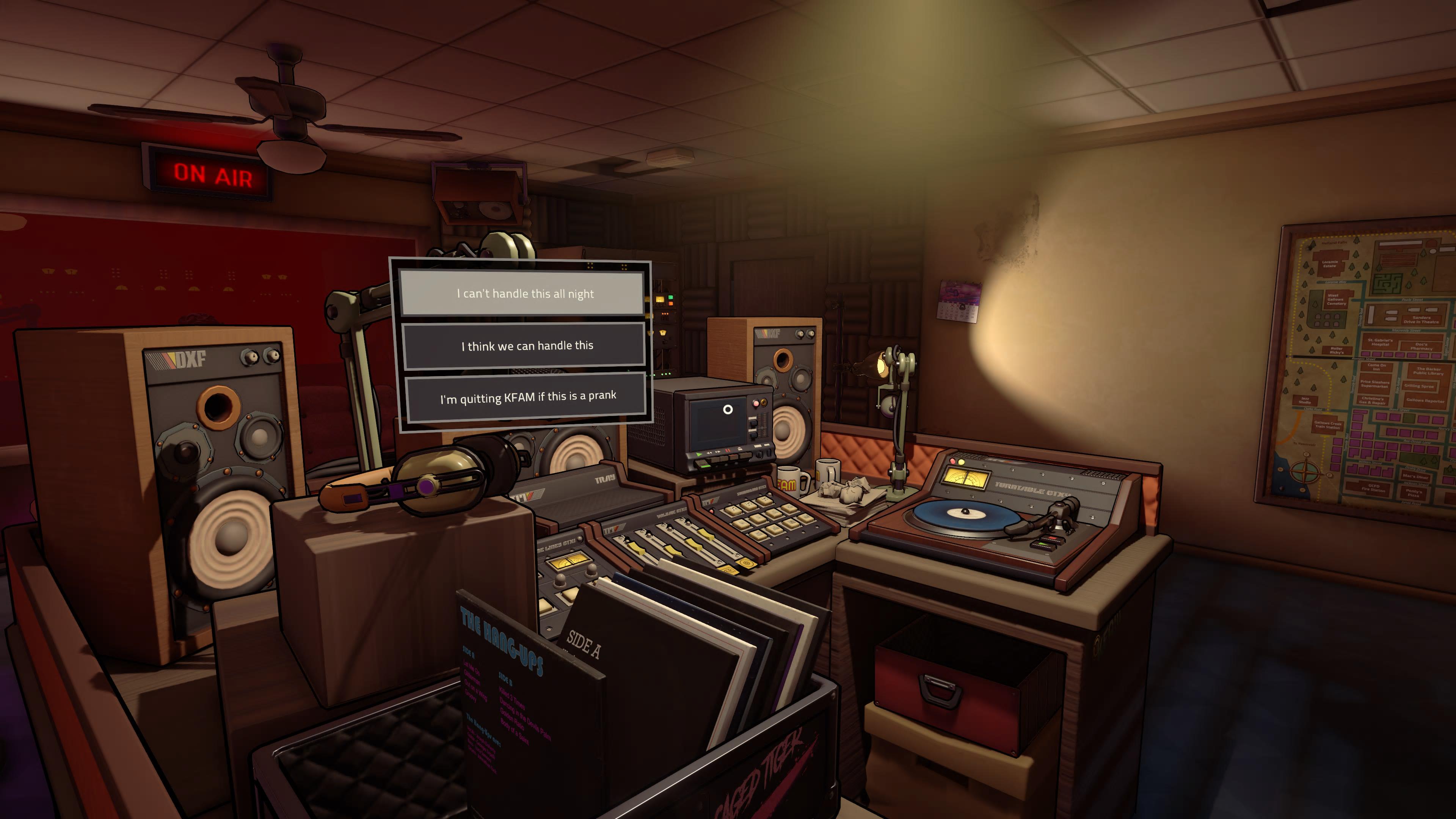 Screenshot from Killer Frequency Review
