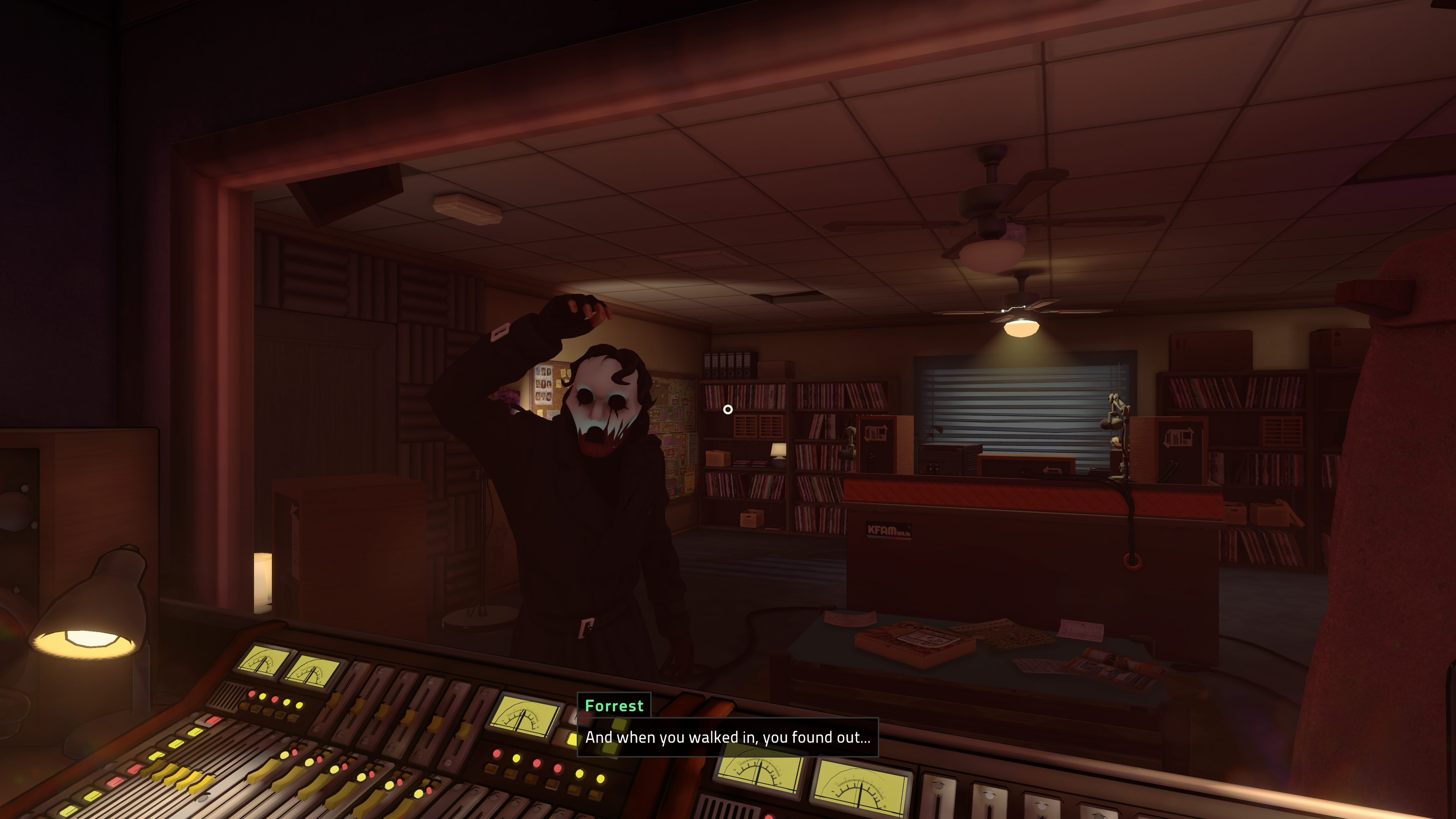 Screenshot from Killer Frequency Review