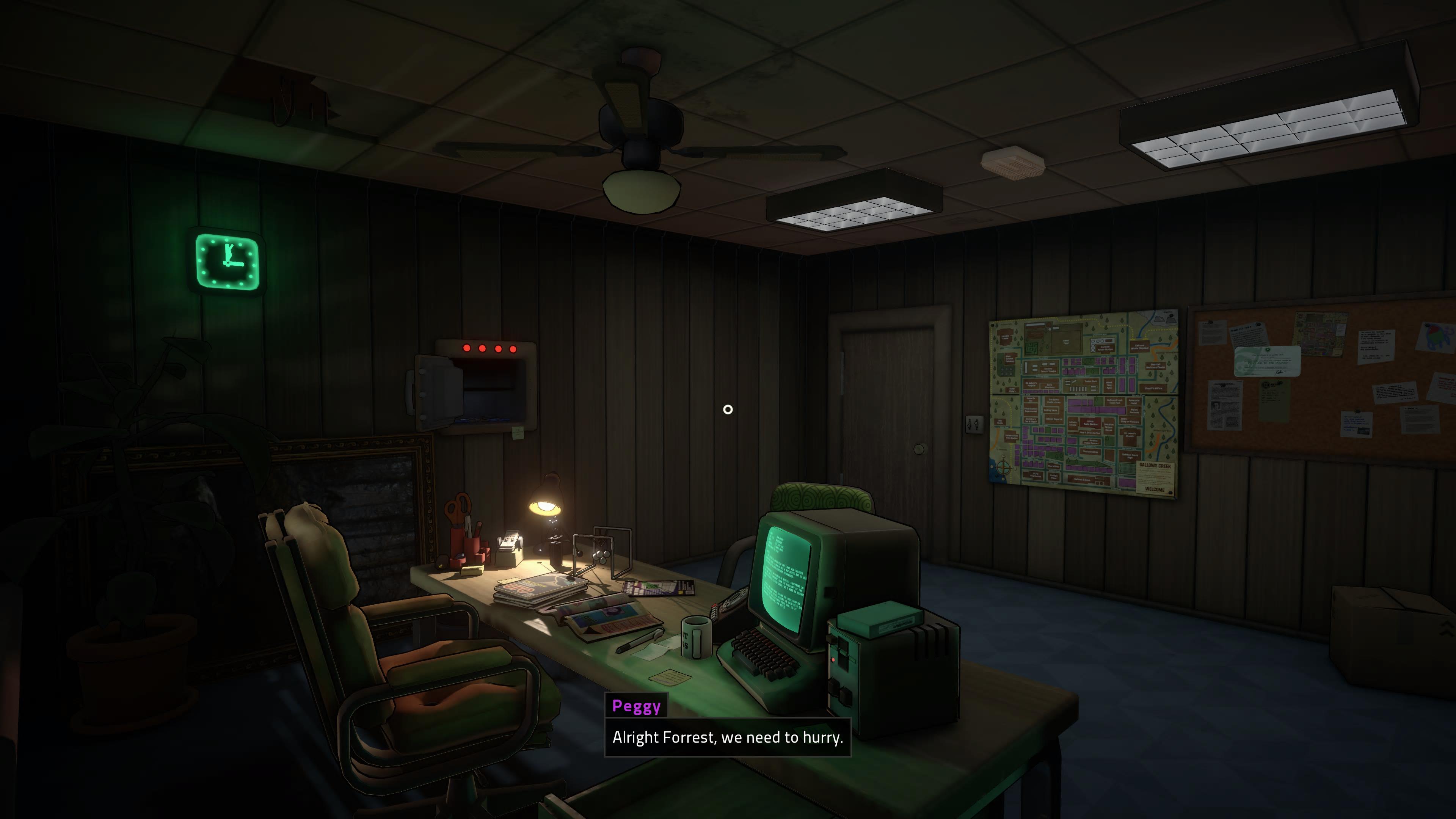 Screenshot from Killer Frequency Review