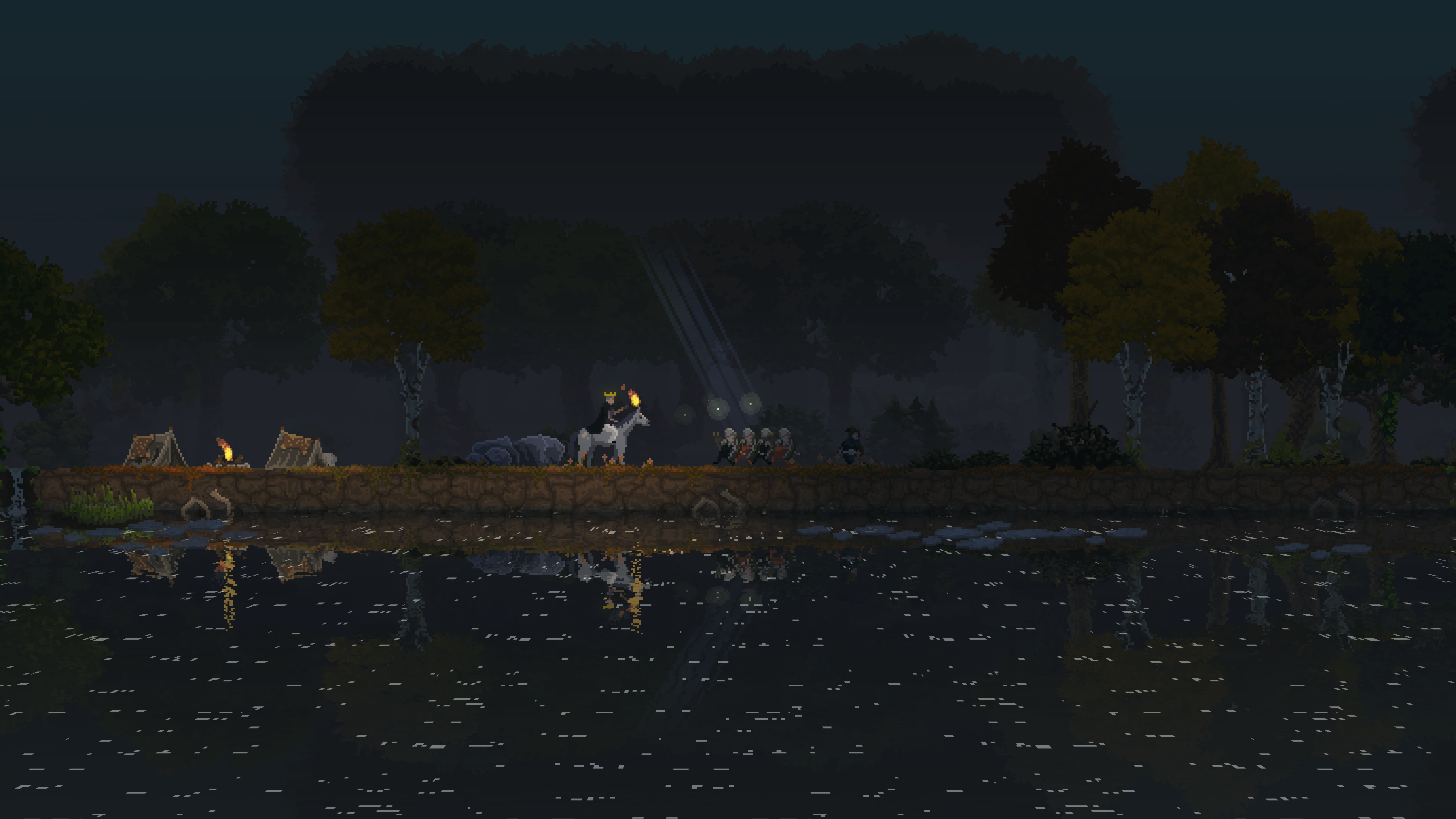 Screenshot from Kingdom Two Crowns Review