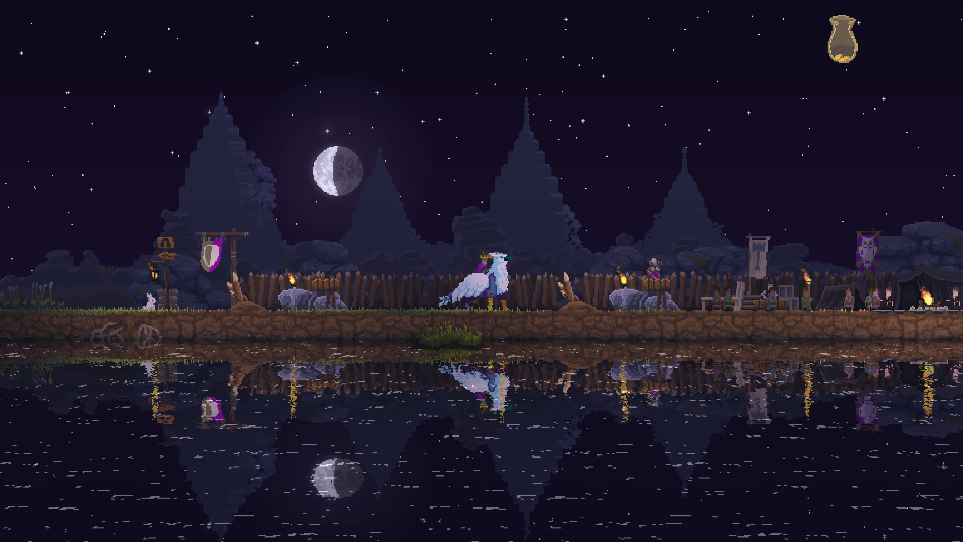 Screenshot from Kingdom Two Crowns Review