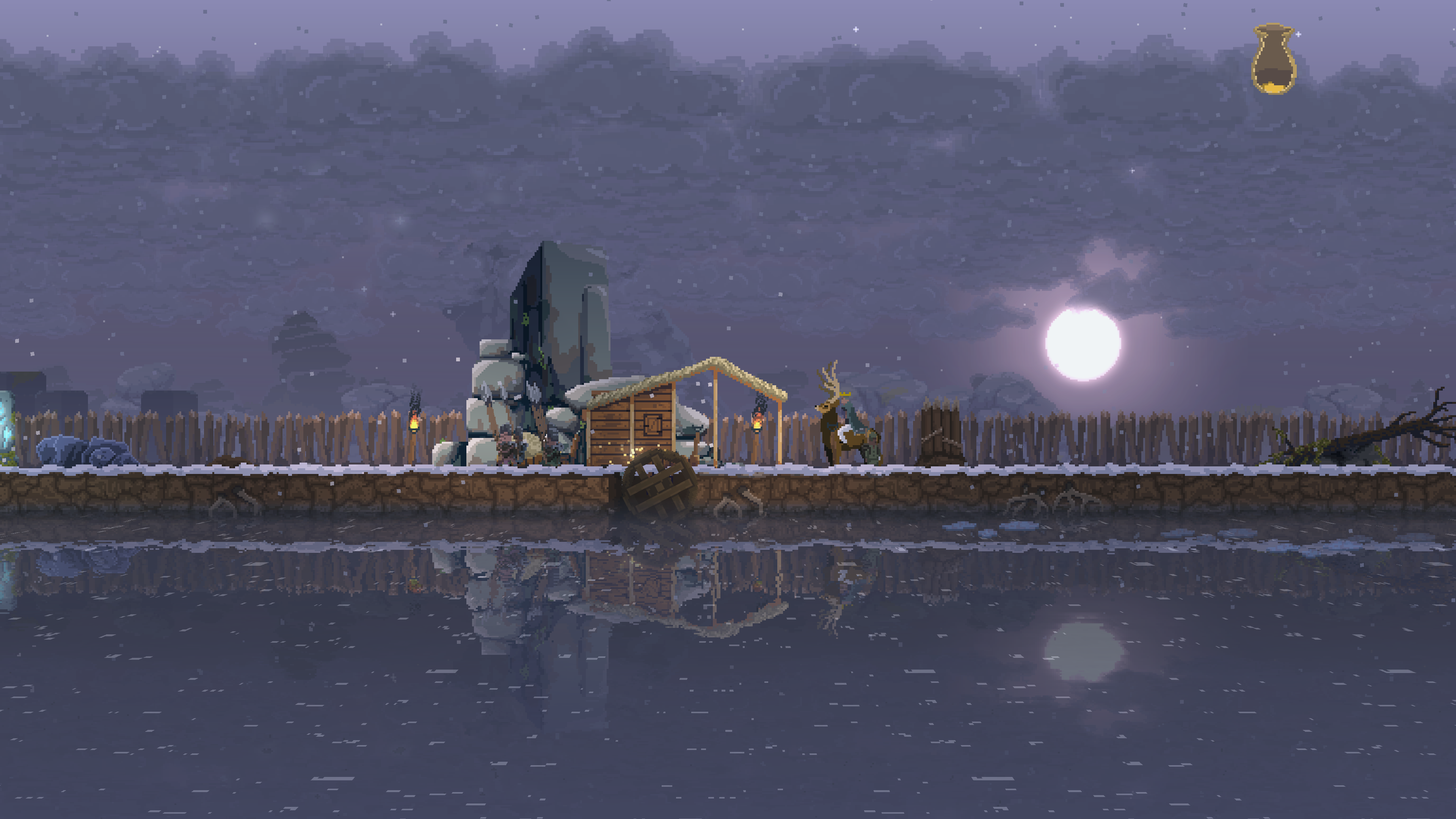 Screenshot from Kingdom Two Crowns Review